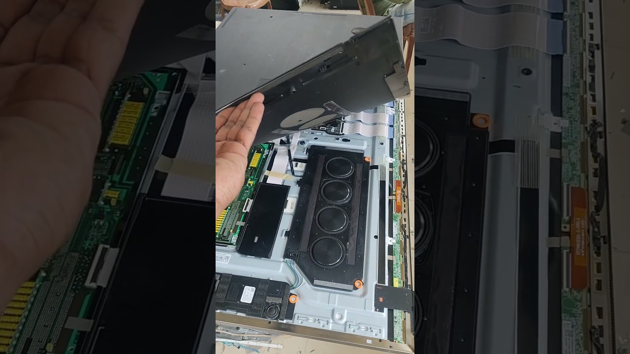 വാഴയിലയ്ക്ക് ഇതിലും കട്ടി കാണും😖 #ledtv #ledpanelrepair