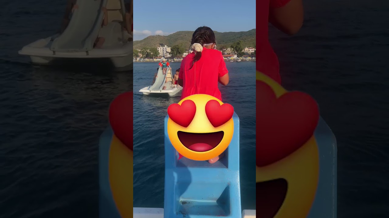مشوار ببسكليت البحر مع بيسو و تالا 😍 #بيسو