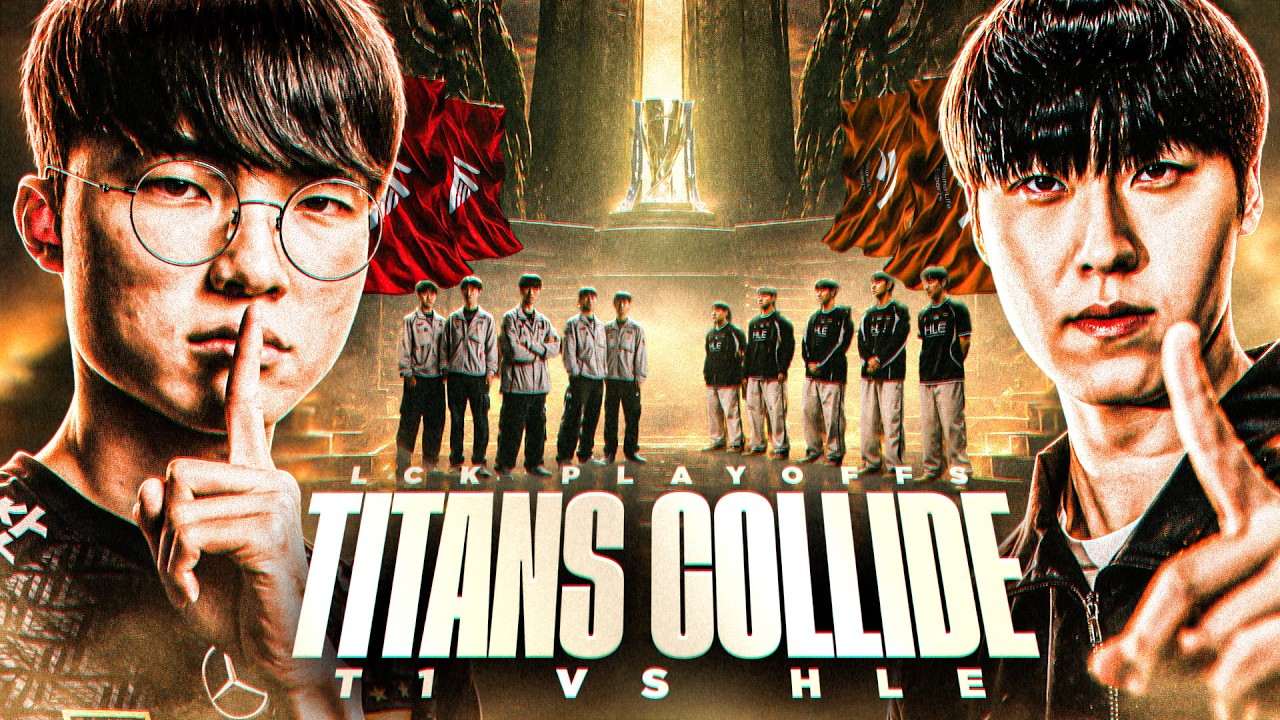 T1 VS HLE TITANS COLLIDE - T1 VS HLE - LCK SUMMER PLAYOFFS 2026