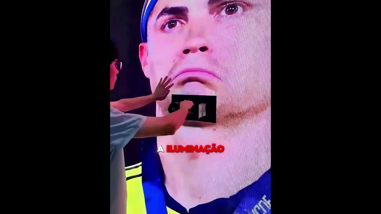 O nariz do Ronaldo estava errado ⚽