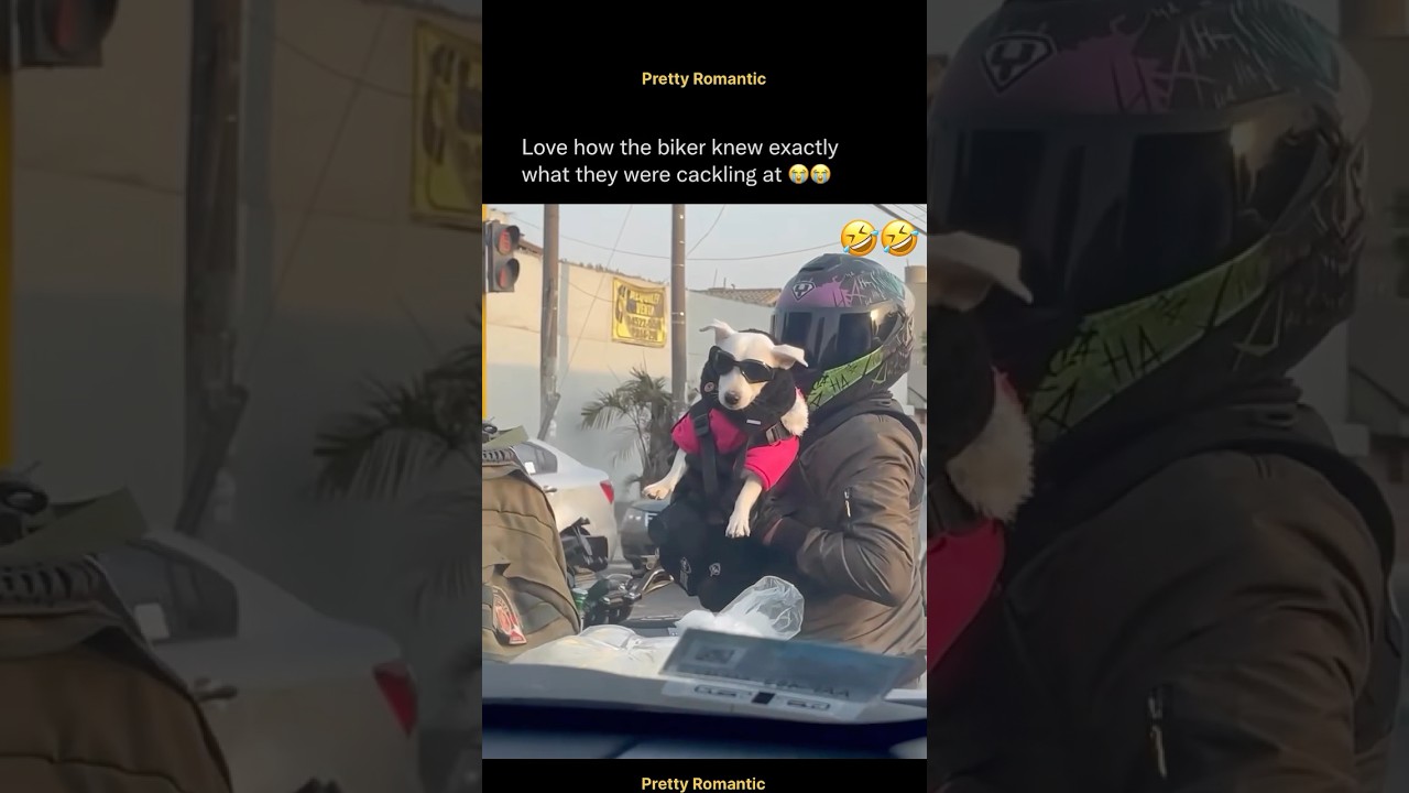 Love how the biker knows exactly what they were cackling at 😭😭🤌 #realbiker #roadbiker - Published by Pretty Romantic