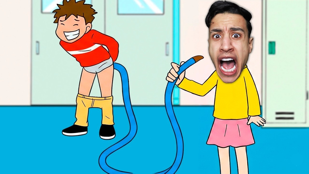 اتعرضت لـ 100 مقلب في المدرسة… والانتقام كان صادم!😡