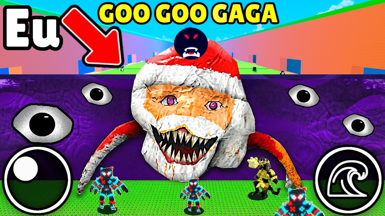 CRIEI TSUNAMIS USANDO COMANDOS ADMIN (GOO GOO GAGA) no FUJA DO TSUNAMI PARA BRAINROTS