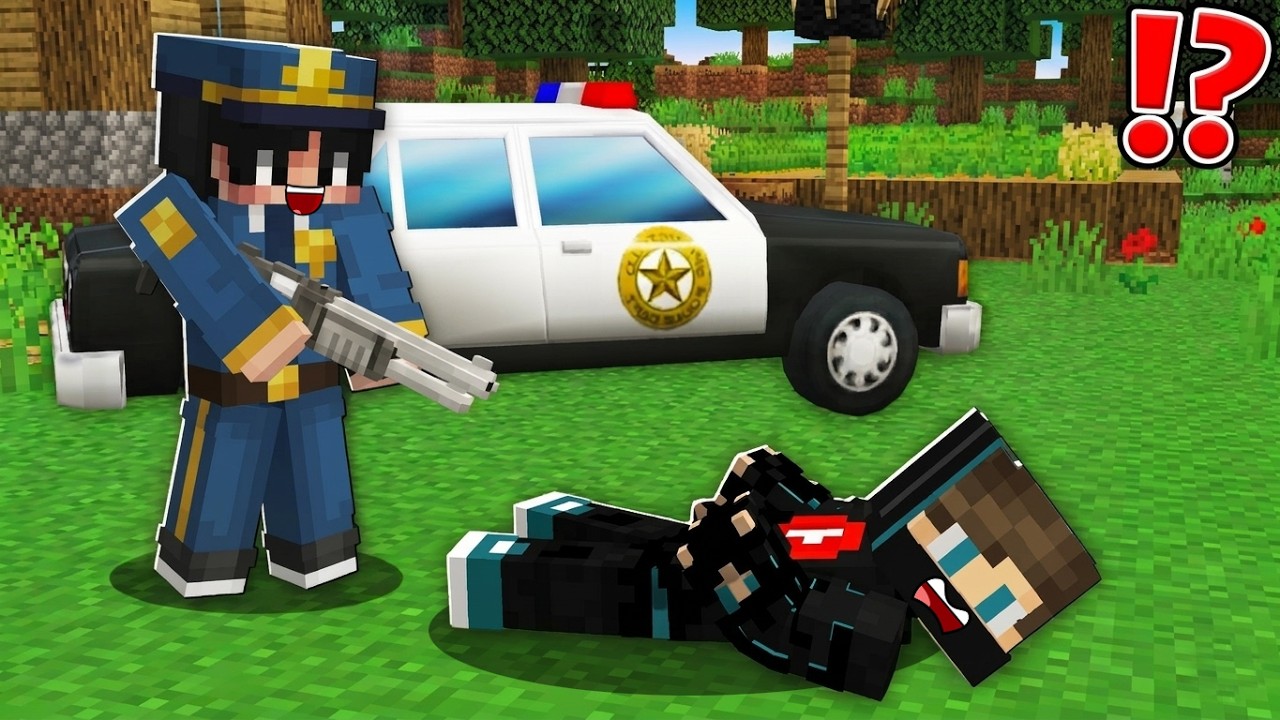 ماين كرافت لايف ستيل الحرامية #3 : صديقي الحرامي صار شرطي و كلبشني !!؟ 😱🔥