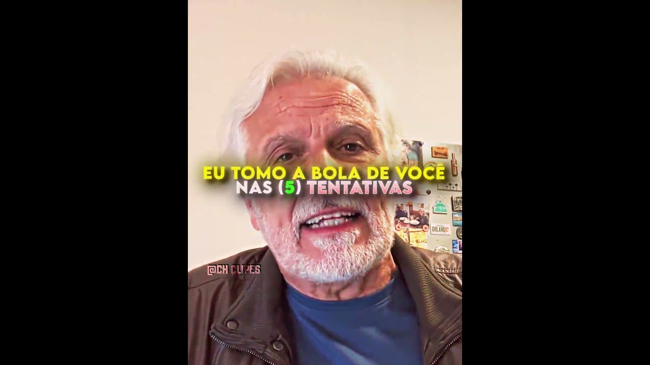 ​Sormani (69 anos) meteu o louco e chamou o Neymar pro X1 ☠️🔥