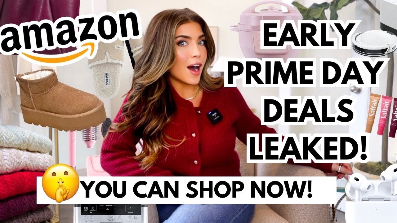 AMAZON PRIME DAY DEALS LEAKED⚠️ 50+ AMAZON Prime Day Deals You Can Shop Right Now! 🤫