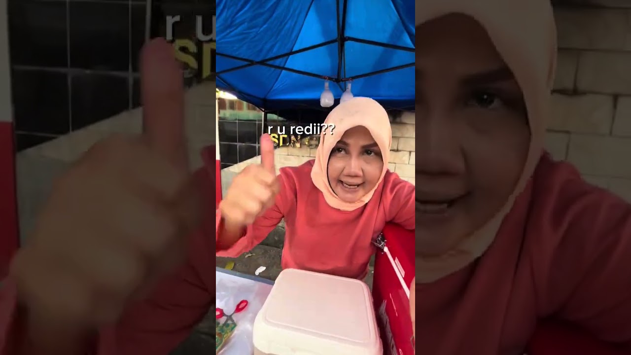 PEDAGANG TAKJIL TERHEBOH YG GUE TEMUI #army #takjil #bestie