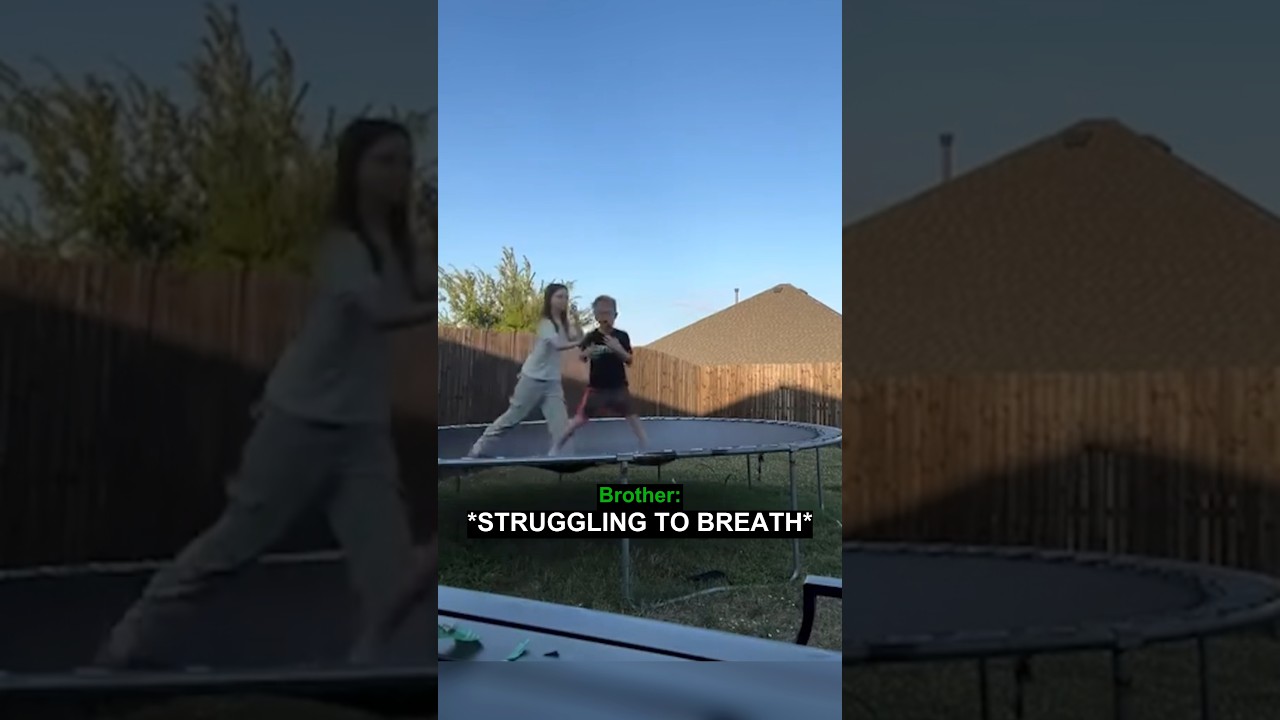 Big Sister Saves Brother As Soon As He Begins To Choke