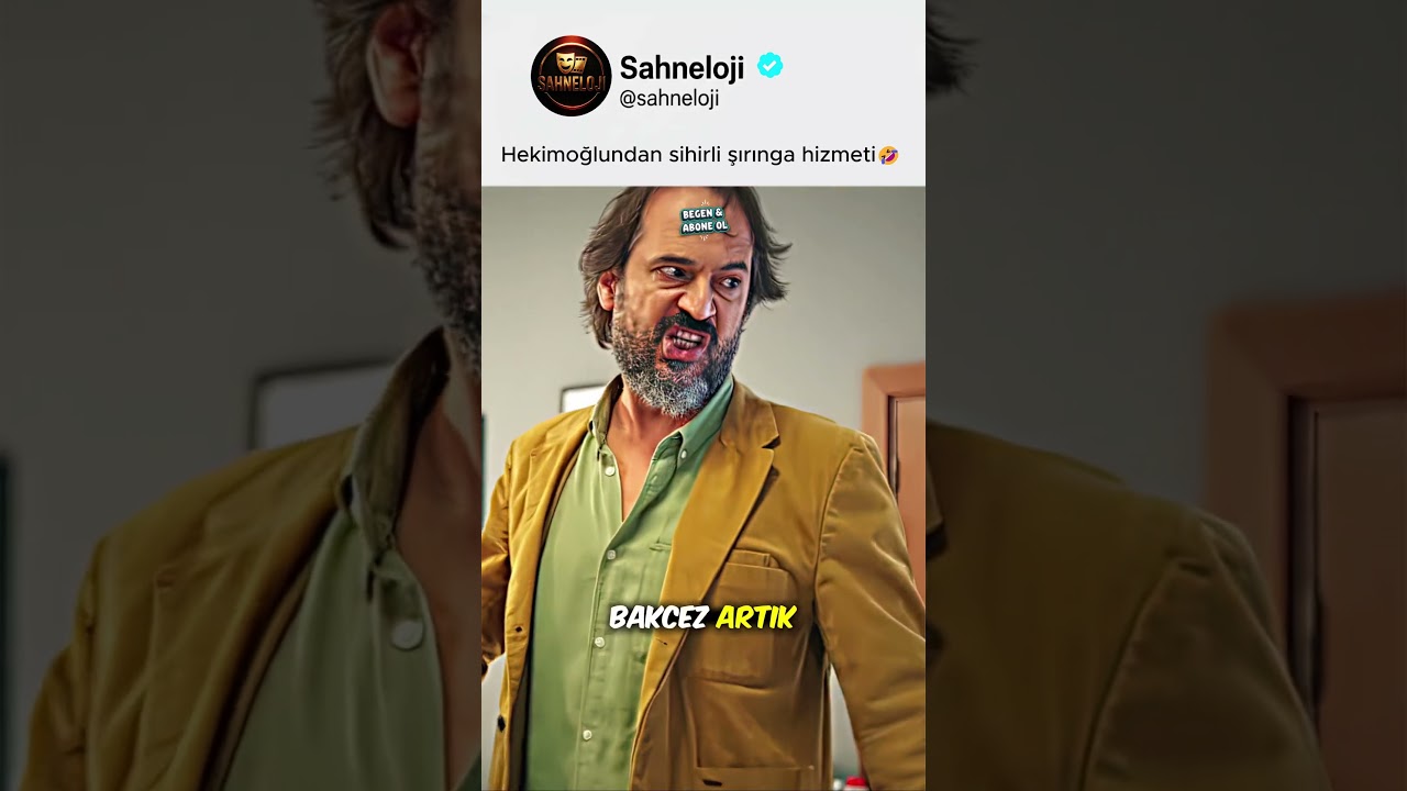 Hekimoğlundan sihirli şırınga hizmeti🤣​