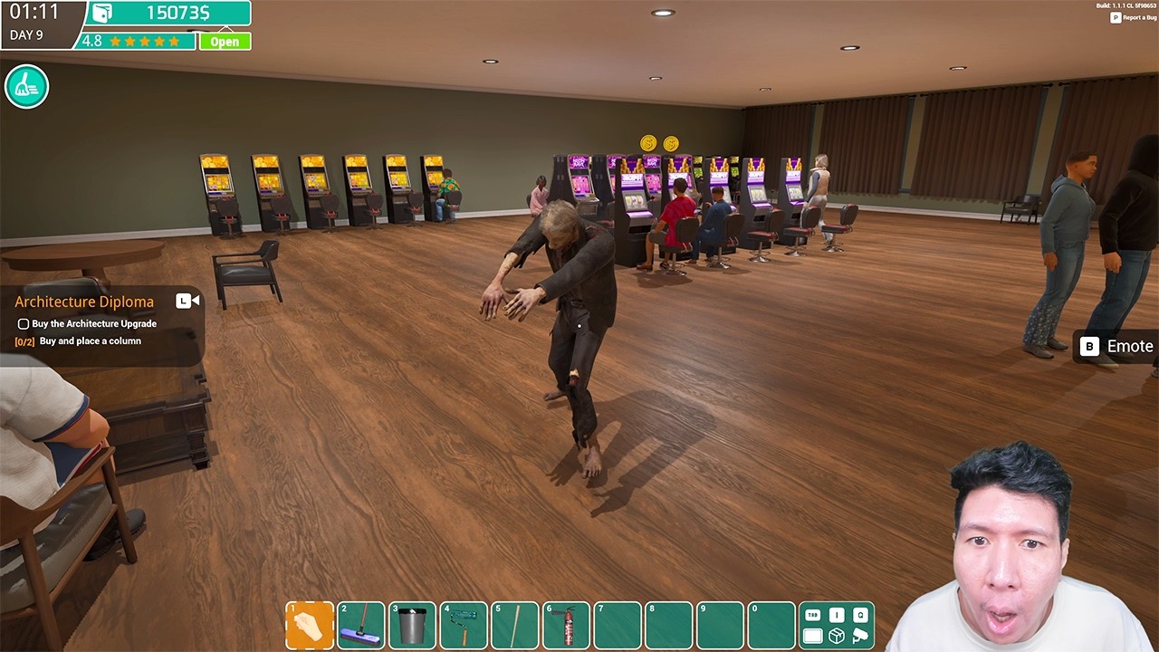 ADA ZOMBIE DI CASIONO KU.... The House Always Wins GAMEPLAY #2