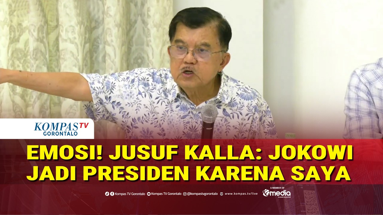 Terseret Kasus Ijazah, Jusuf Kalla: Kasih Tahu Itu Termul, Jokowi Jadi Presiden Karena Saya!