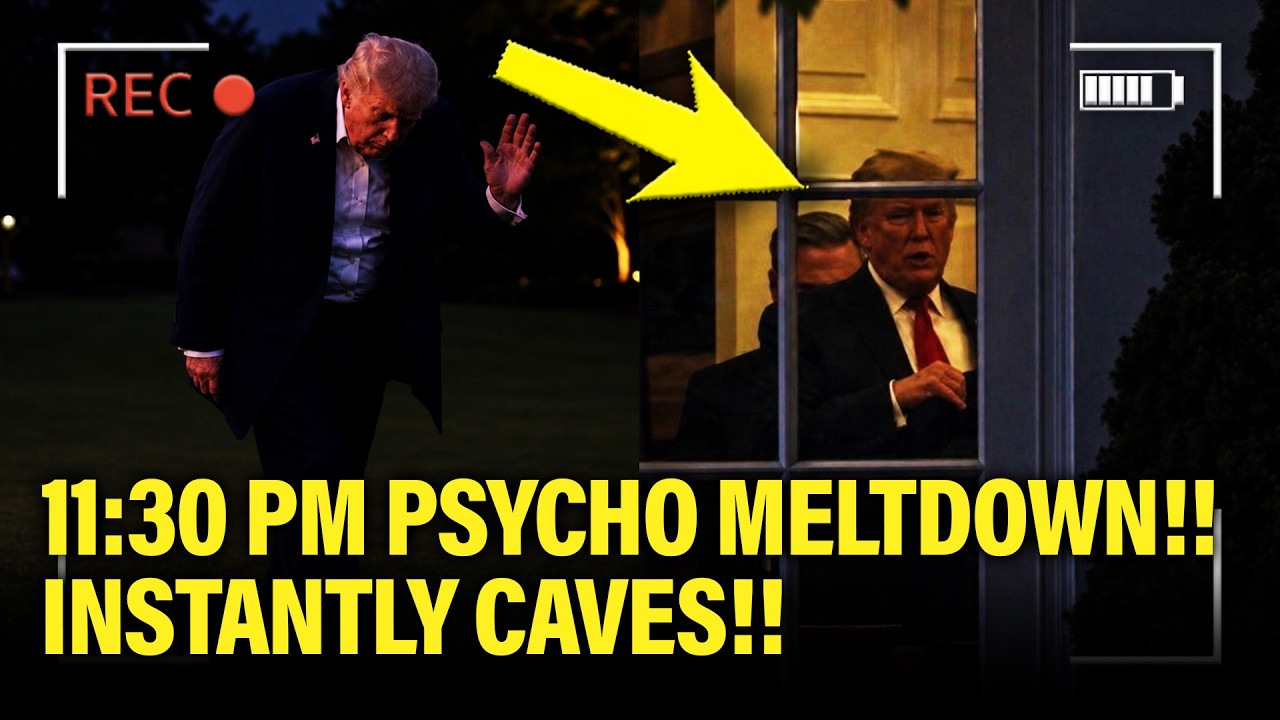 Trump has 1130 PM PSYCHO MELTDOWN and QUICKLY CAVES!!! - Published by MeidasTouch