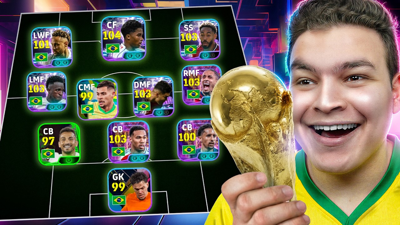 كاسميرو , نيمار الرقصه الاخيره 🔥 تشكيله البرازيل في كاس العالم 2026 .. 🤯💥!