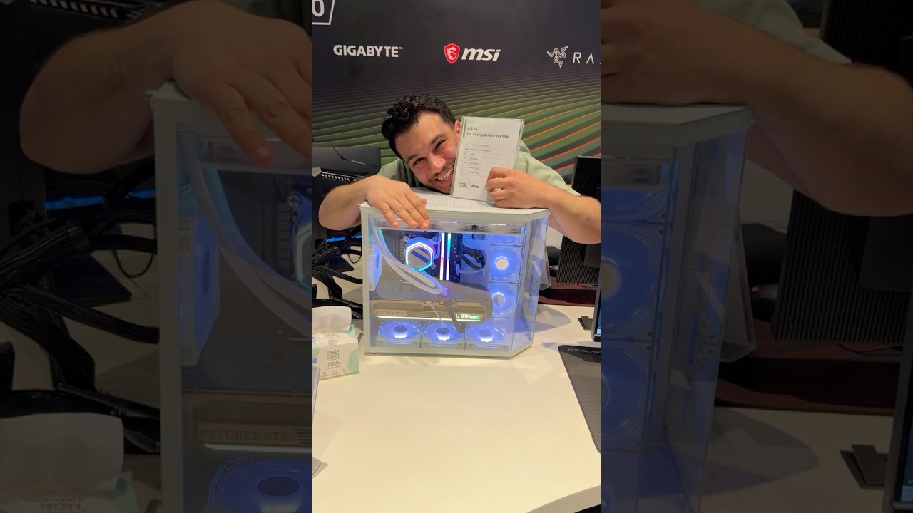 نفيديا رسميا في مصر🔥 - هتجرب rtx 5090 ببلاش