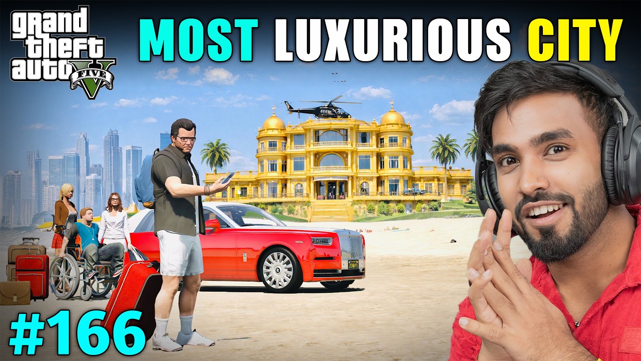 WELCOME TO THE MOST EXPENSIVE CITY | GTA 5 GAMEPLAY #166