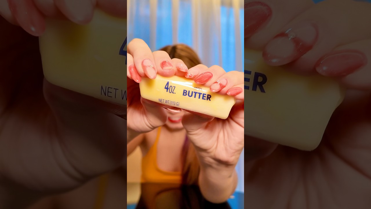 Butter squishy com cera de vela