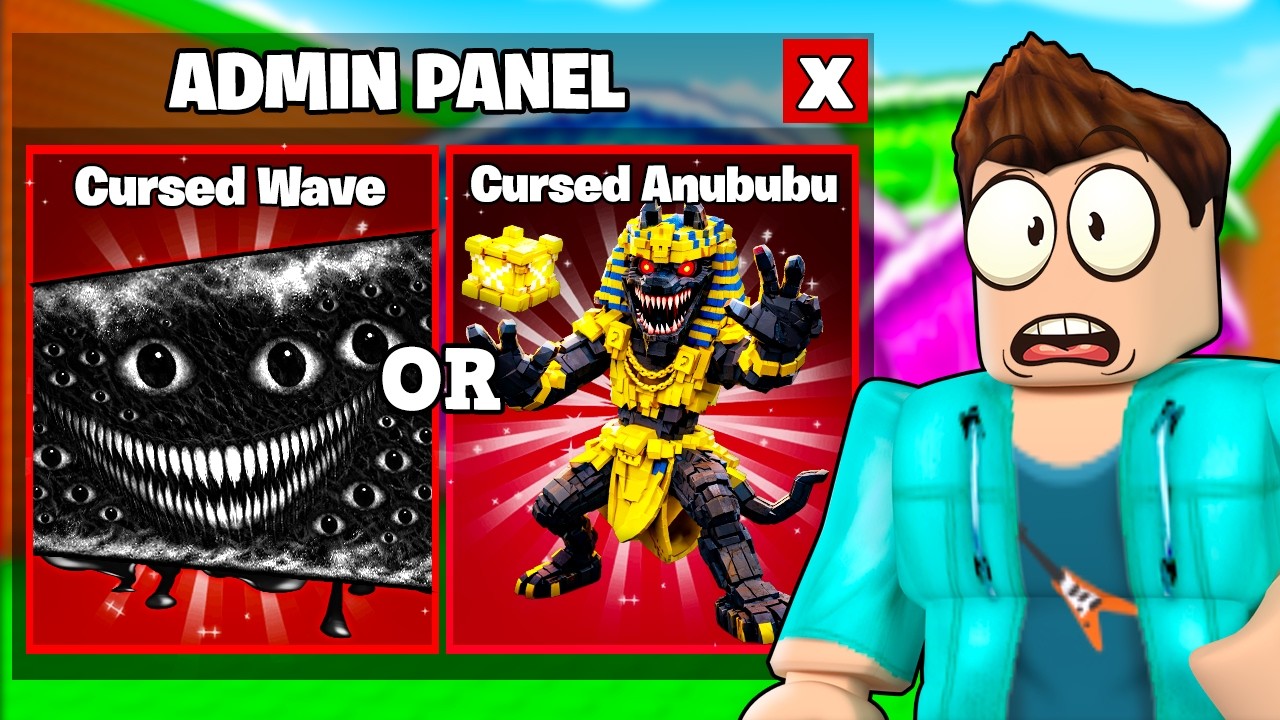 CURSED WOULD U RATHER CHALLENGE IN ESCAPE A TSUNAMI ROBLOX !!