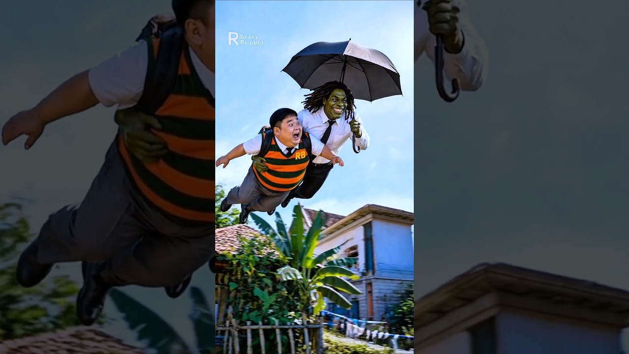 AMBIL RAPOT LANANG ke sekolah sama GENDEREWO⁉️😱🤣
