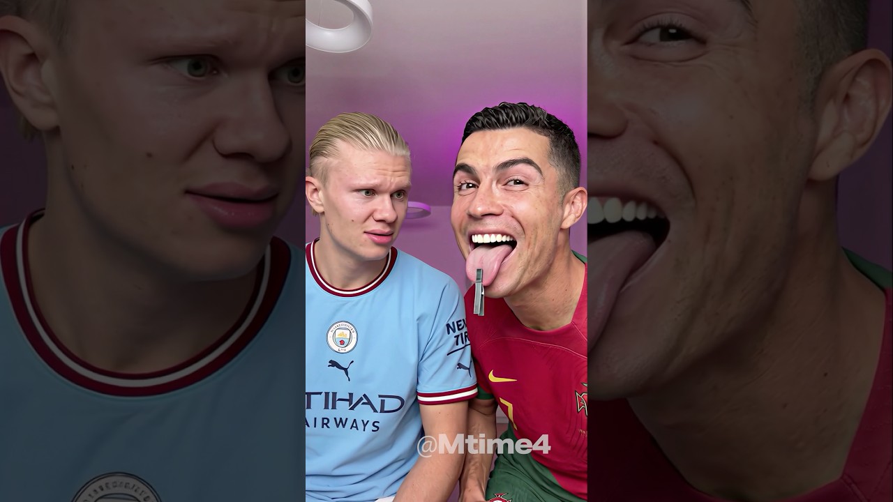 Ronaldo vs Haaland: Do You Know What Happened?😳 #shorts #football