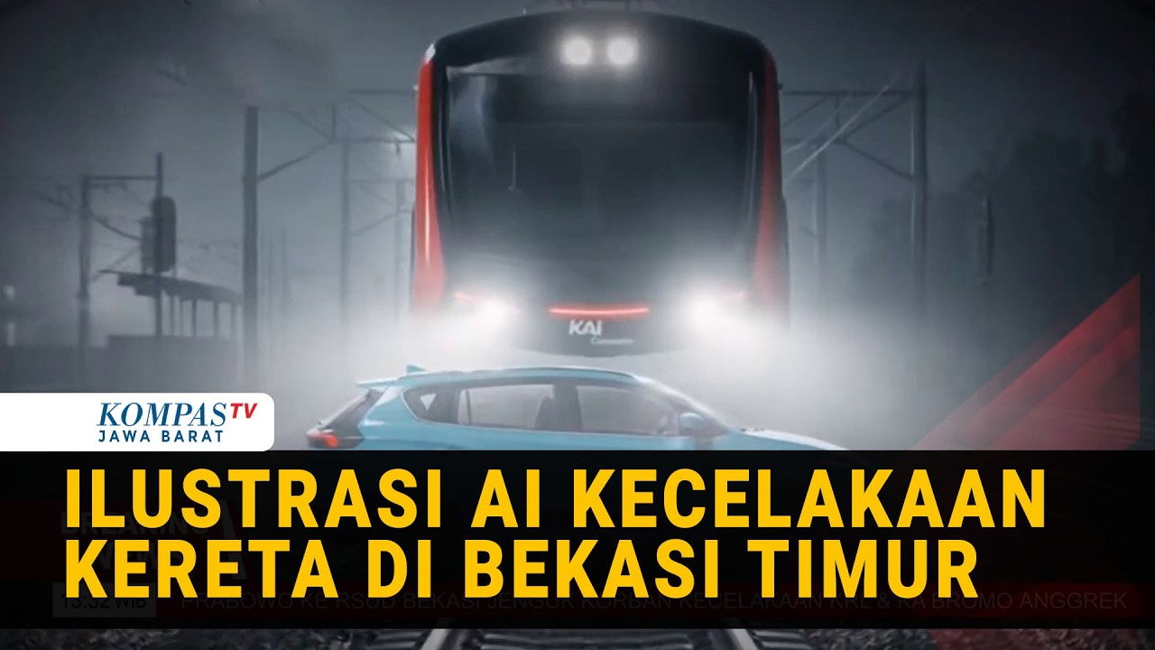Kronologi Kecelakaan Kereta di Bekasi Timur, Berawal dari KRL Tabrak Taksi?