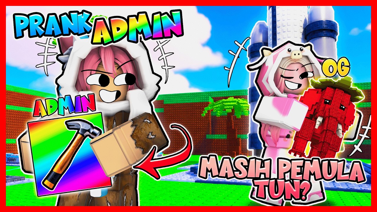 ATUN MENJADI ADMIN DAN NGEPRANK MENGHAPUS BRAINROT MOMON !! Feat @sapipurba  Roblox