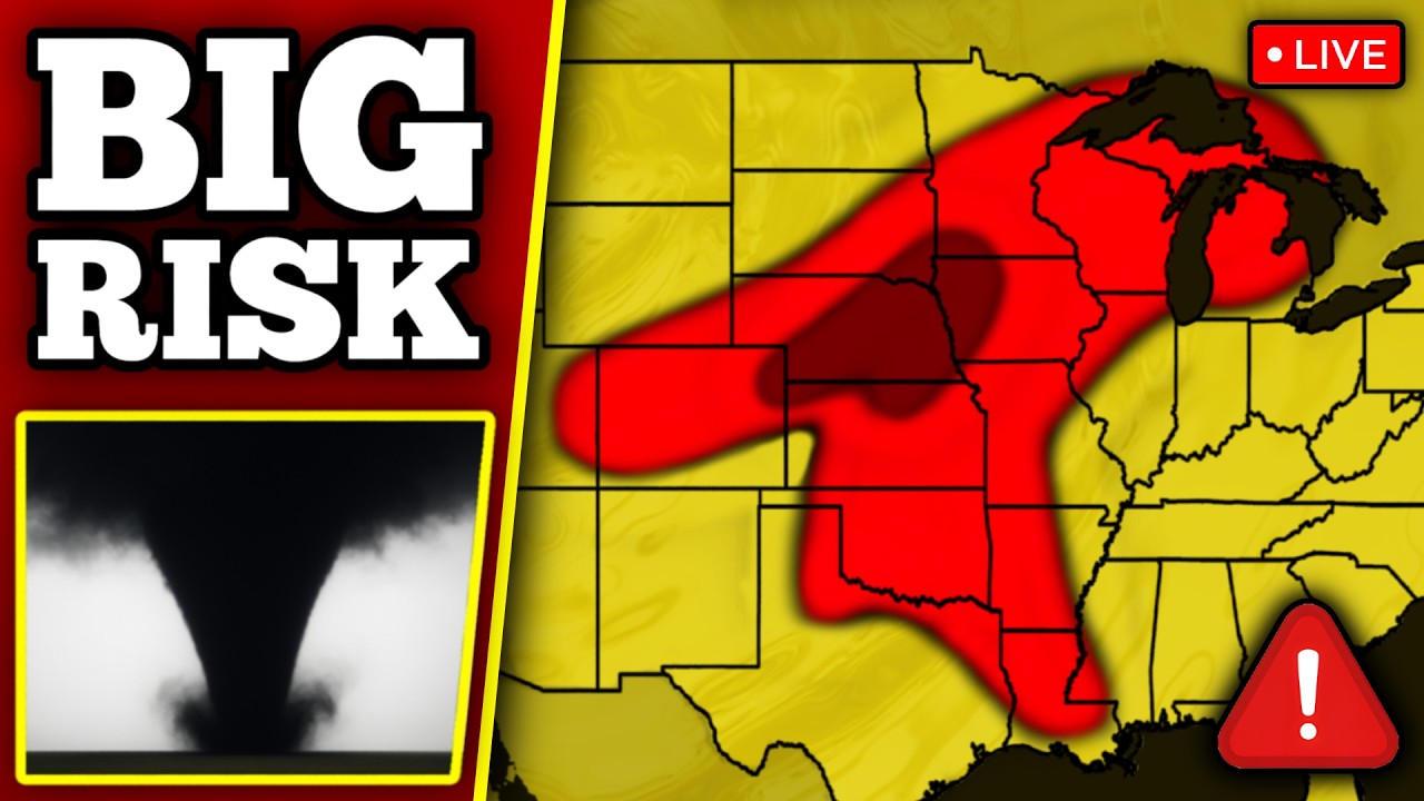🔴 BREAKING TORNADO OUTBREAK COVERAGE - Strong Tornadoes Possible With LIVE Storm Chasers... - Published by Max Velocity - Severe Weather Center