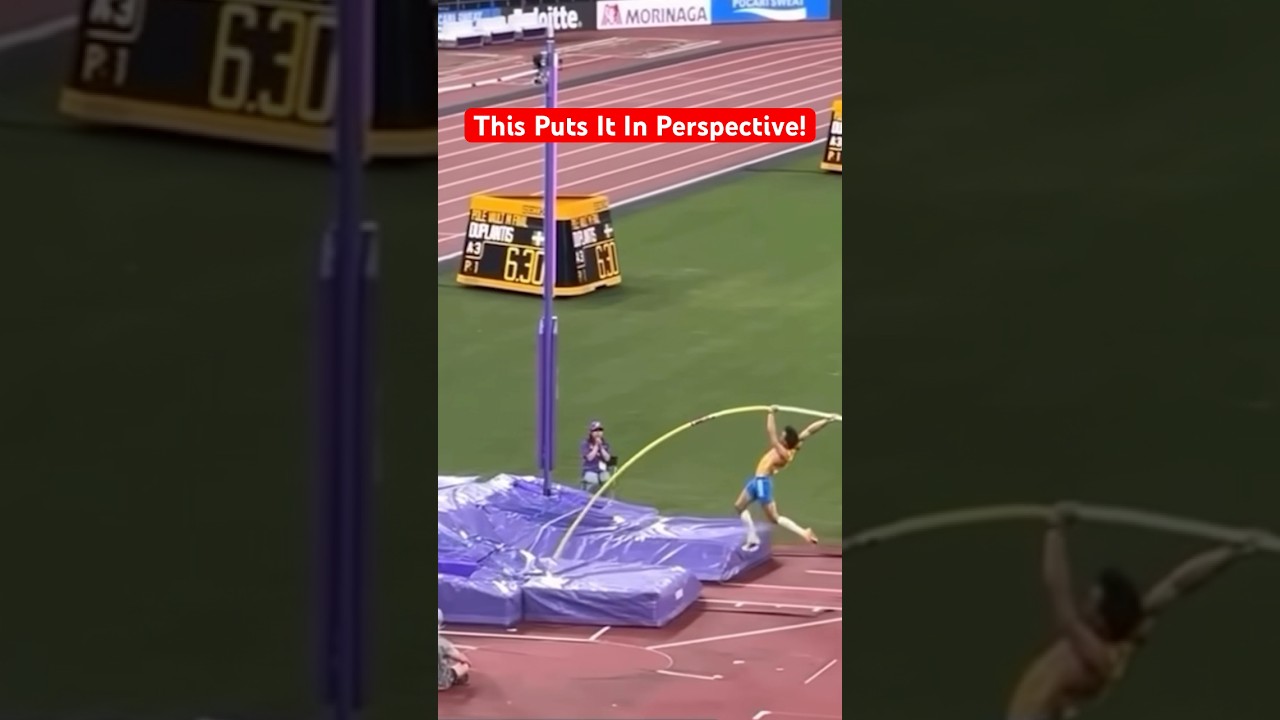 Watch in Slow Mo: Mondo Soars to New Heights! - Published by Just Run Running