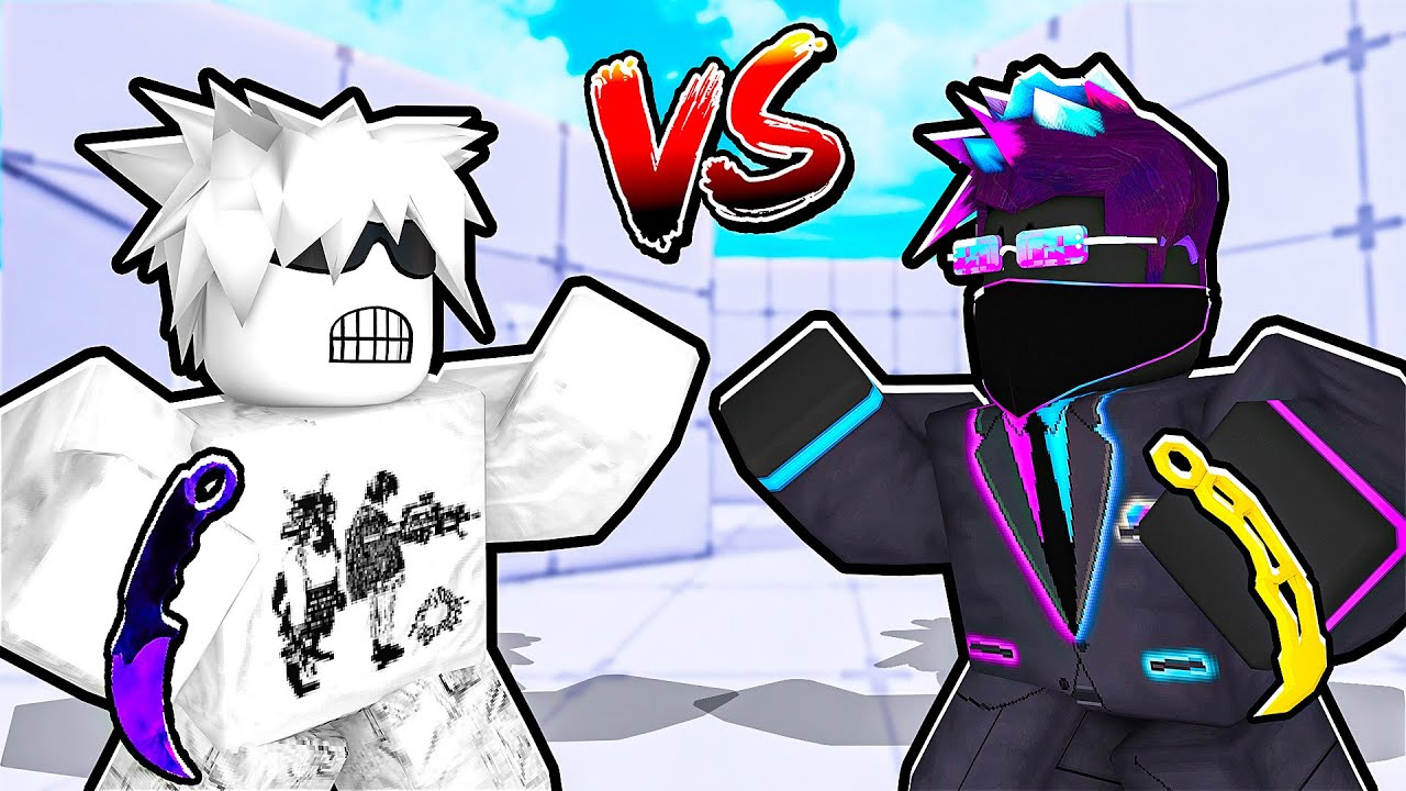 I challenged THE #1 KNIFE PLAYER in Roblox Rivals!