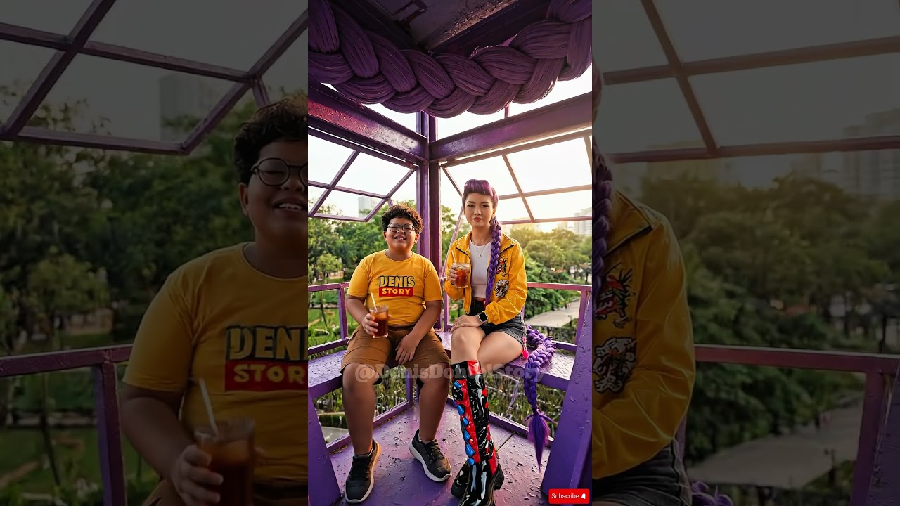 Rumah Pohon Denis Estetik banget, Bentuk Rambut Rumi 🤩‼️