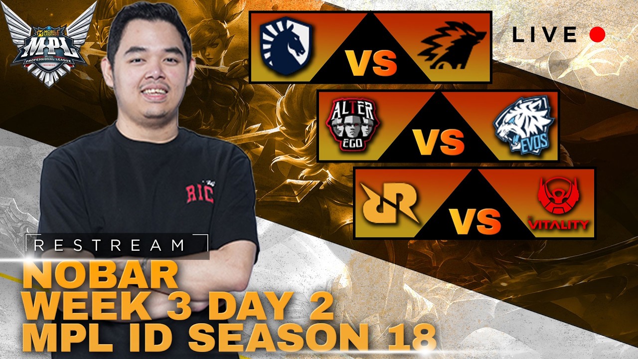 RRQ VS BTR | R7 RESTREAM MPL ID S18 WEEK 3 DAY 2 |  top up hanya di r7store.id #mlbbidcreator