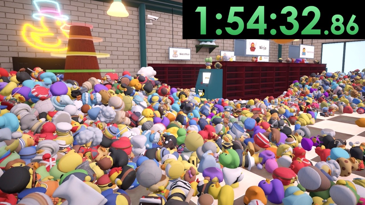 Let's Speedrun Sort Them Ducks
