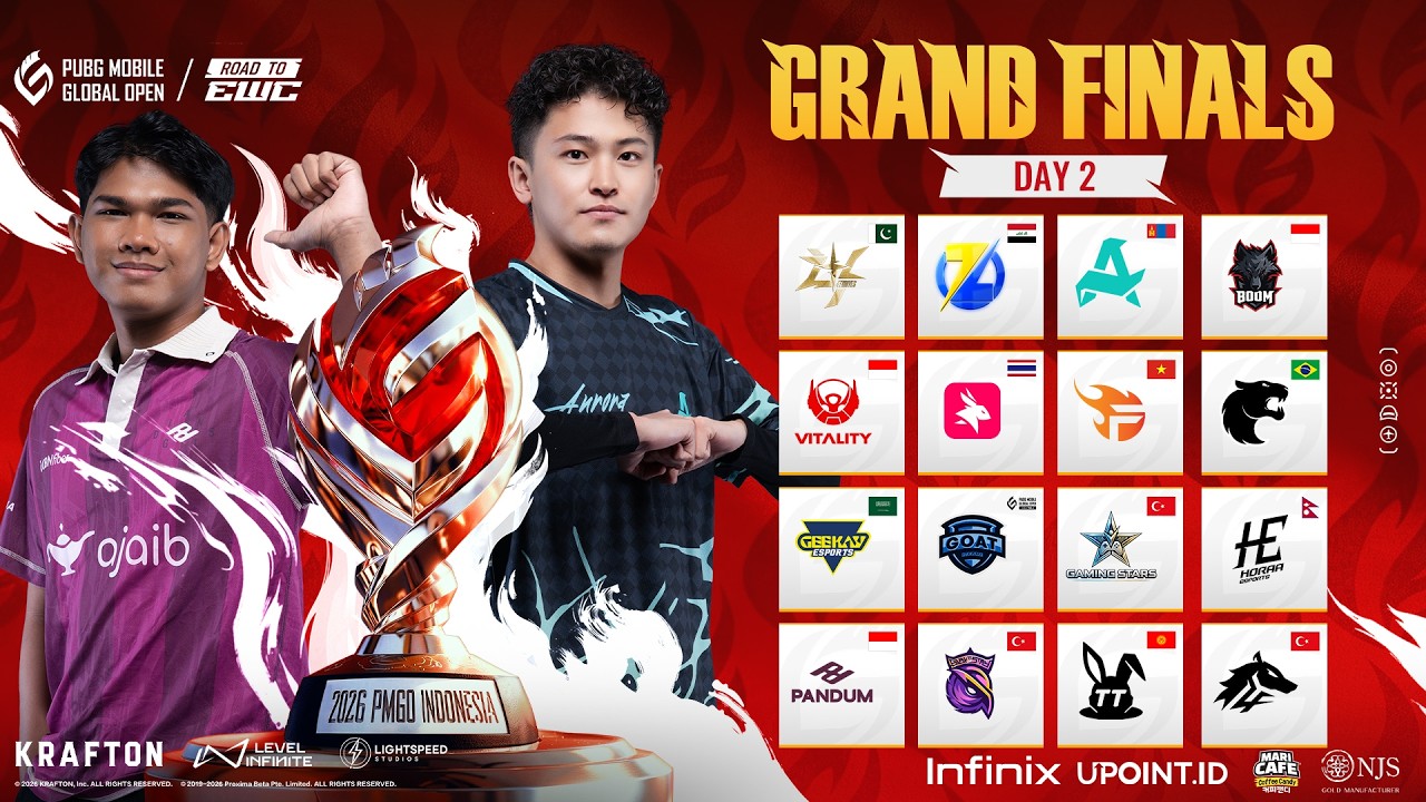 [ID] 2026 PMGO S1 Main Event | Grand Finals | Day 2 | PUBG MOBILE GLOBAL OPEN Season 1