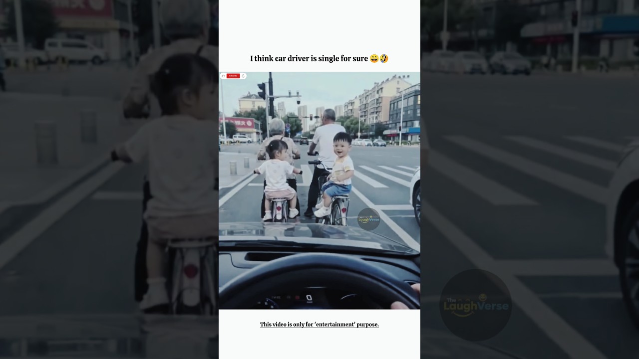 I think car driver is single for sure 😄🤣