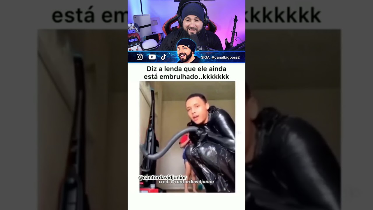 Diz a LENDA que ele ainda está EMBRULHADO kkkk!
