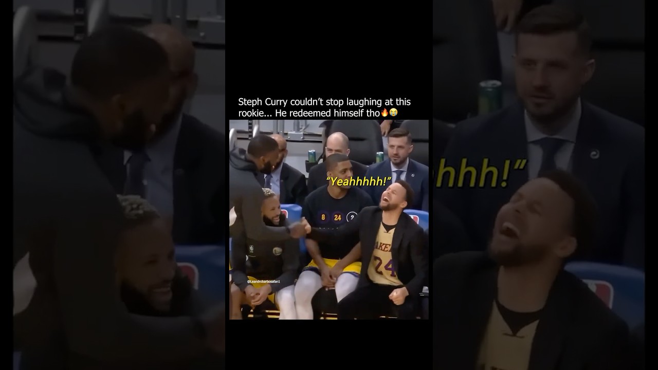 Steph was loving it...😭💀
