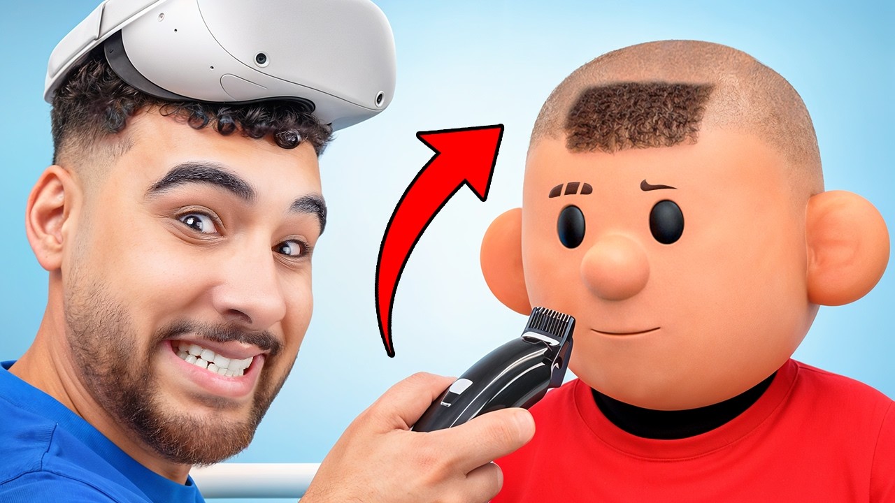 سبت اليوتيوب وفتحت صالون حلاقه في الحياه الحقيقه✂️🤣