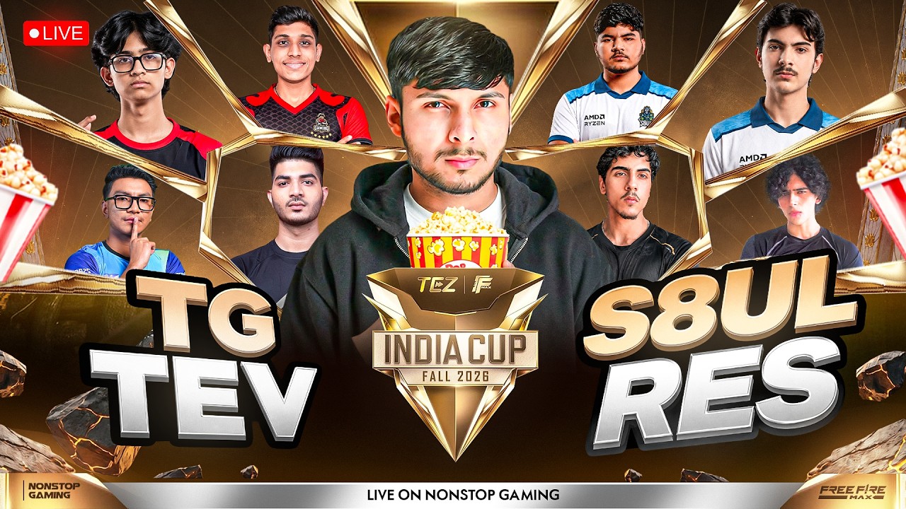 FFMIC 2026 FALL WEEK 2 GRP-B WATCH PARTY 🥶 || TG vs S8UL vs RES vs TEV   #iQOO #iQOOZ11