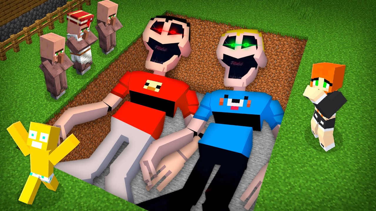 Encontrei o KASS e KR Gigante Nesse Buraco do Minecraft!