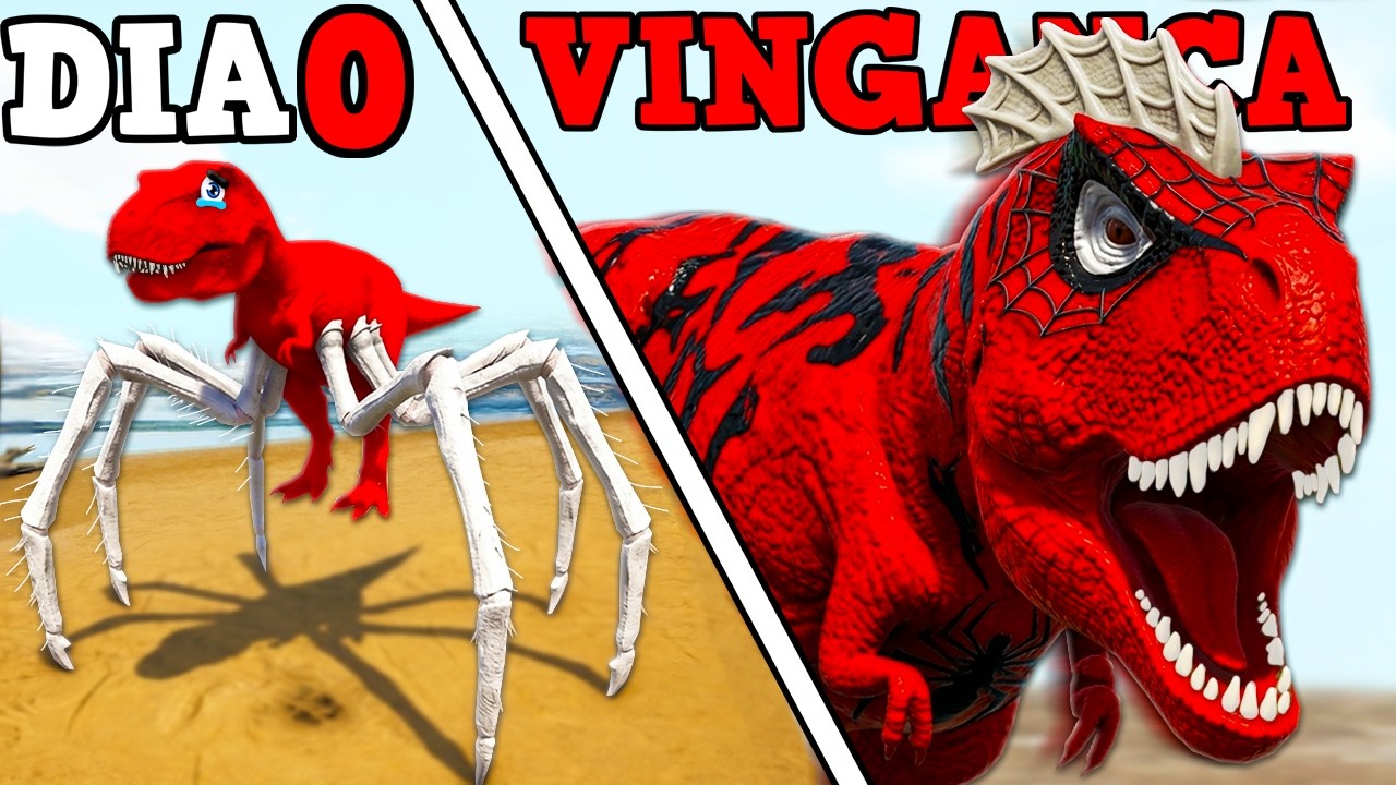 O PEQUENO SPIDER REX ÓRFÃO EVOLUIU PARA SE VINGAR!