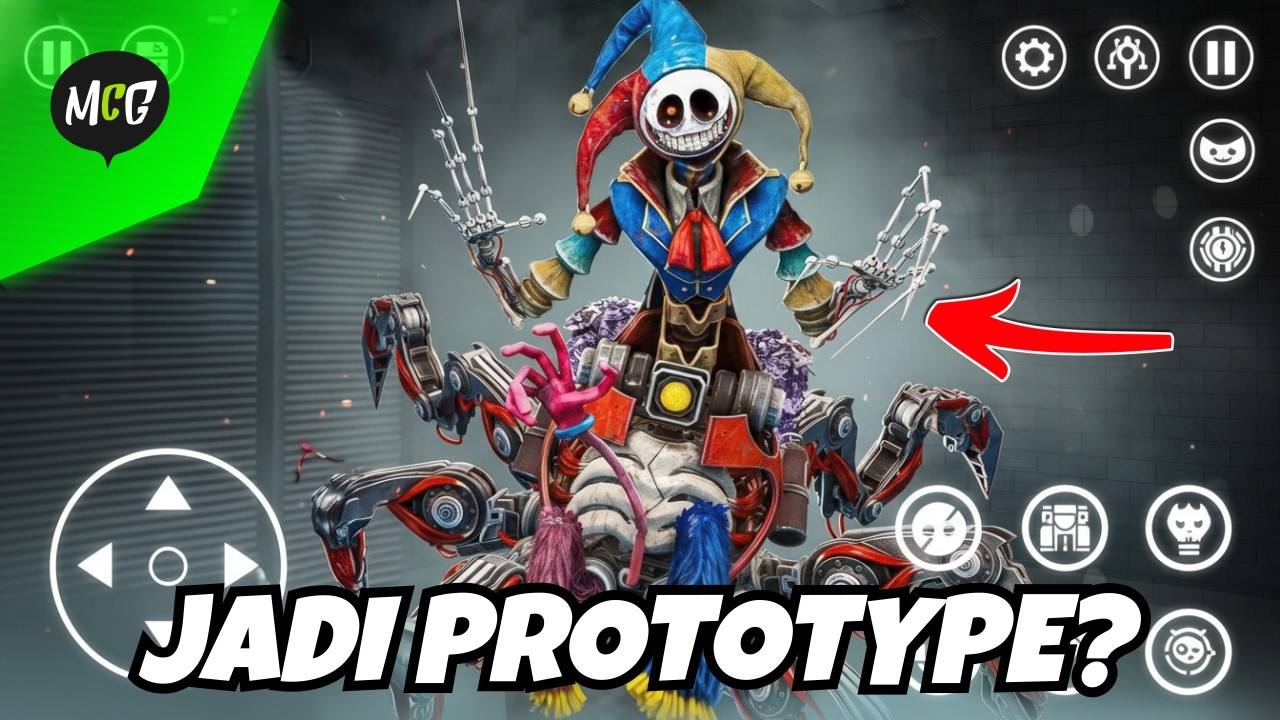 Mister Menjadi The Prototype Poppy Playtime Chapter 5!