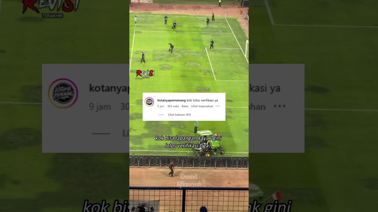 Lapangan GBLA Persib dinilai buruk, tapi kok bisa lolos verifikasi Liga? 😳