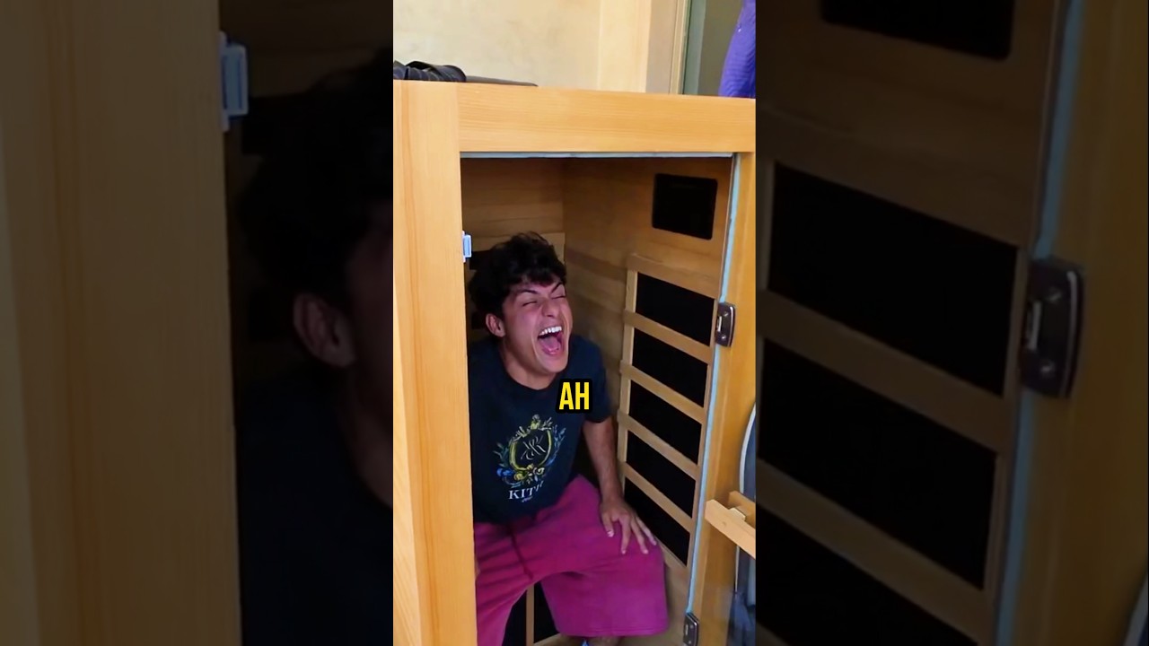 Ron Showed Rage The Soundproof Sauna 😭🔇