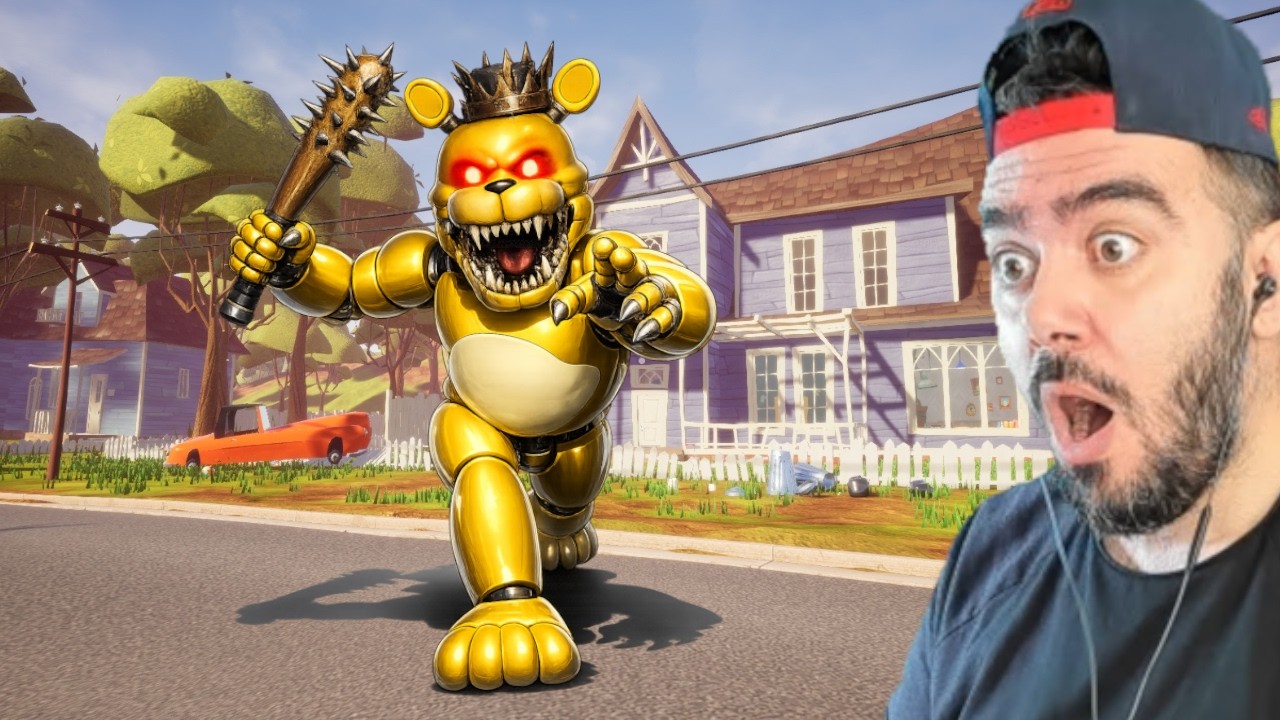 ÇOK HIZLI FREDDYBEAR GERI GELDI  - HELLO NEIGHBOR MODS