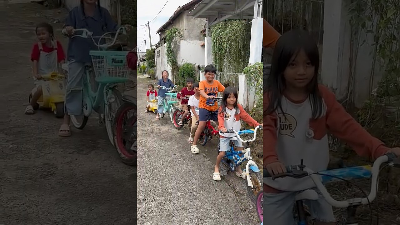 Adik Bawa Temen Banyak, Kakak Kabur 😂😂😂