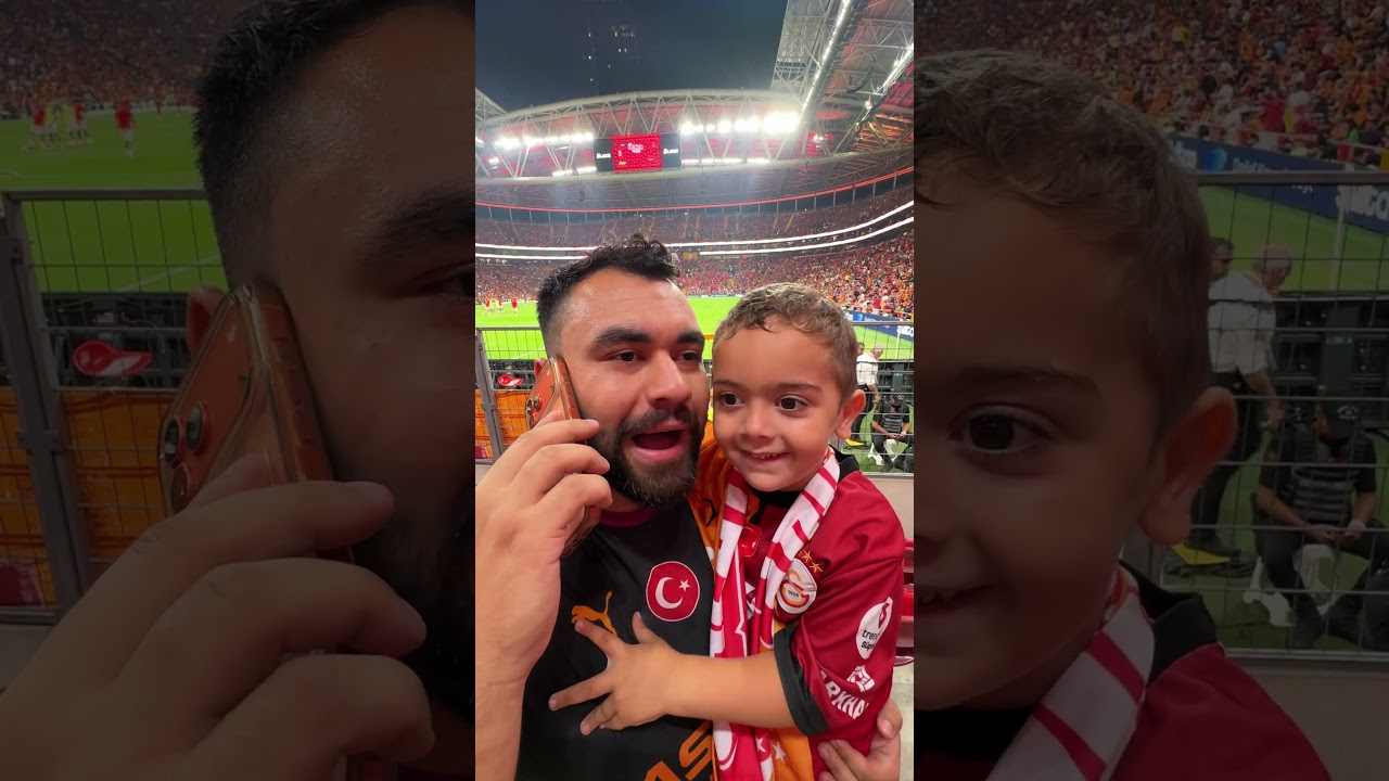 İlk kez Galatasaray maçına gittik! 🟡🔴