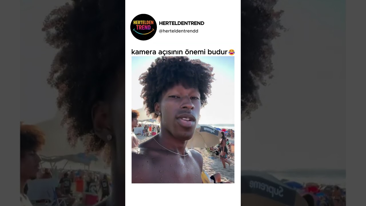 kamera açısının önemi budur😂