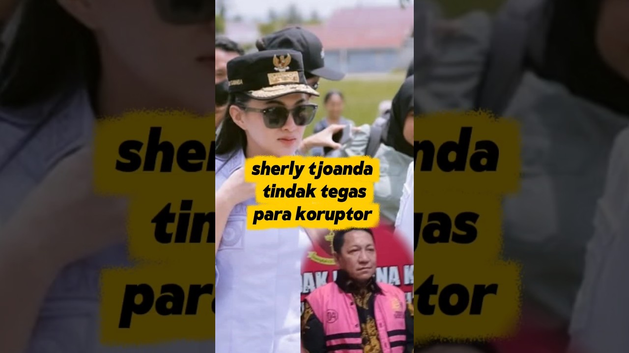 sherly tjoanda tindak tegas koruptor mantan bupati taliabu.