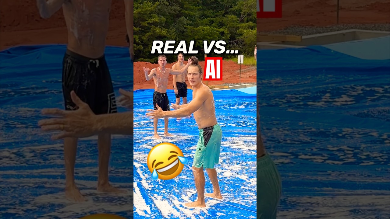 REAL VS AI COMPILATION 😂
