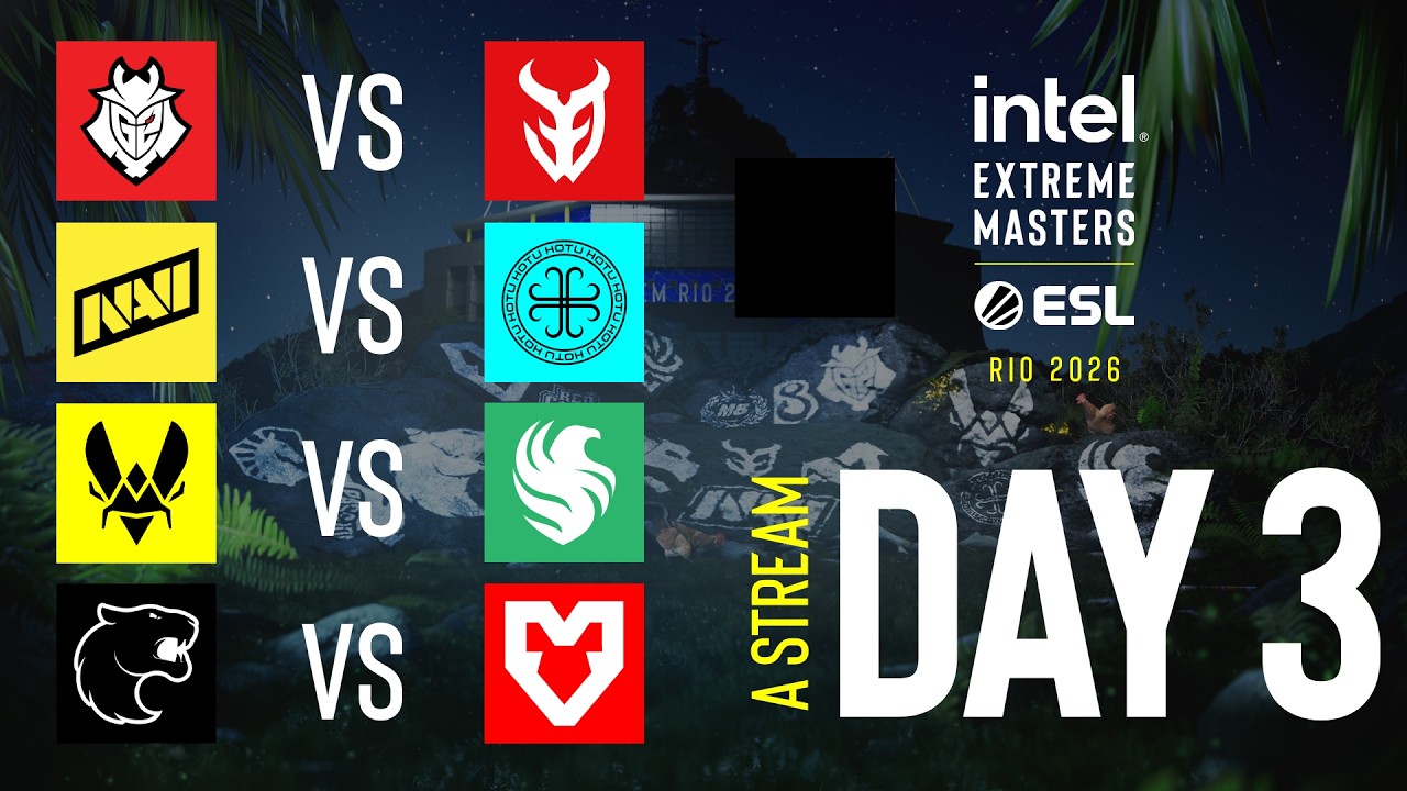 IEM Rio 2026 - Day 3 - Stream A