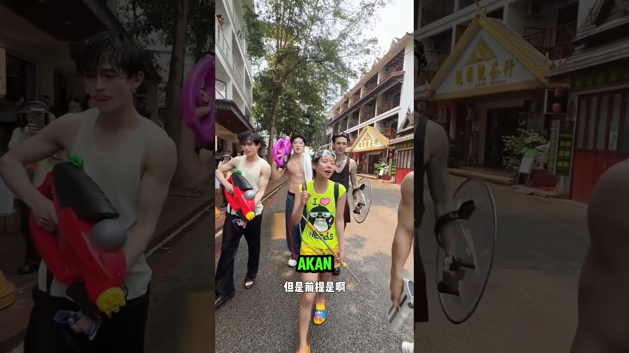 Tak terima saat festival kemarin diincar mulu, sicewek bawa bodyguard tampan 😎